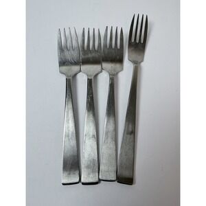 Sola Holland 3 Salad 1 Dinner Fork Set CORA MCM Stainless Steel‎ Flatware